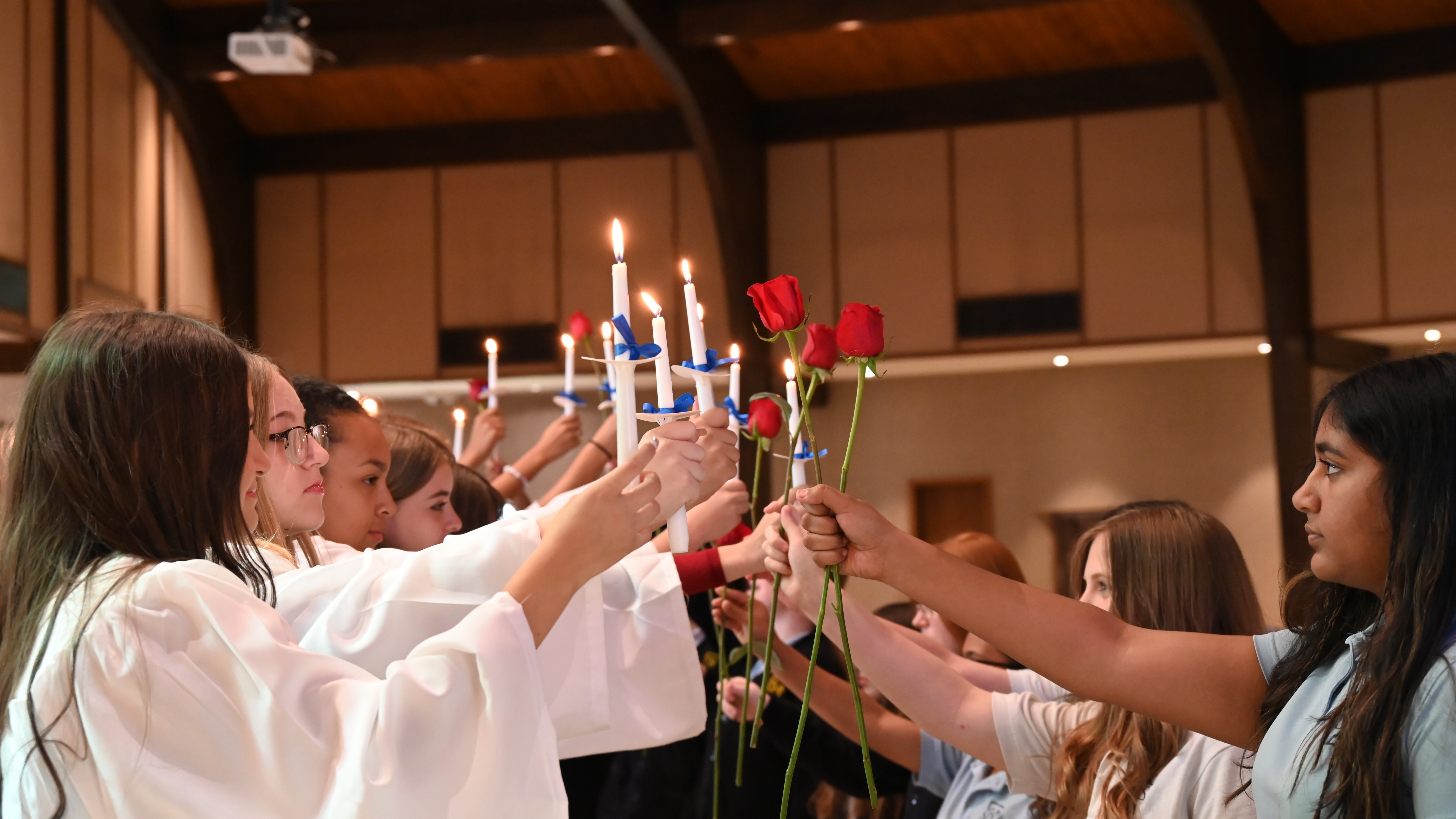 Candle and Rose Ceremony